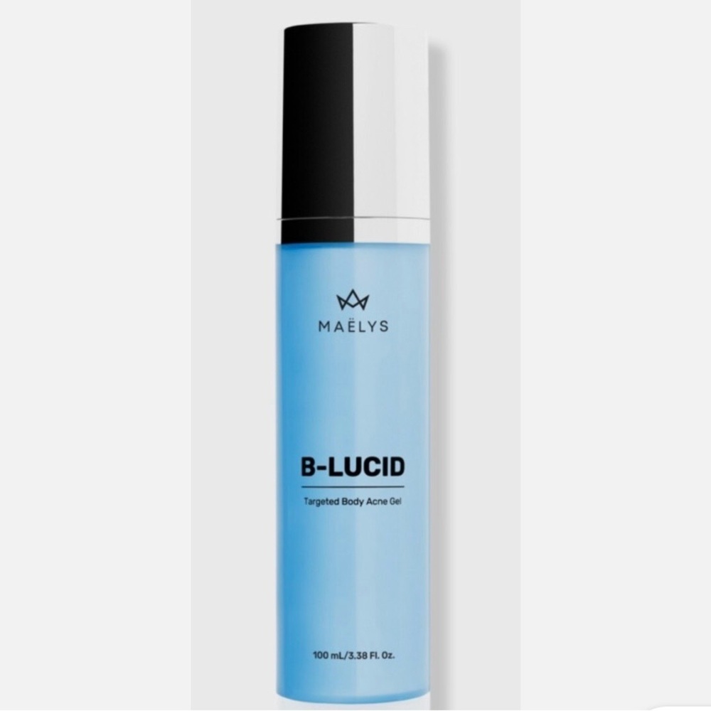 MAELYS B- Lucid Targeted Body Acne Gel 100 ml 3.38 fl oz Full Size New